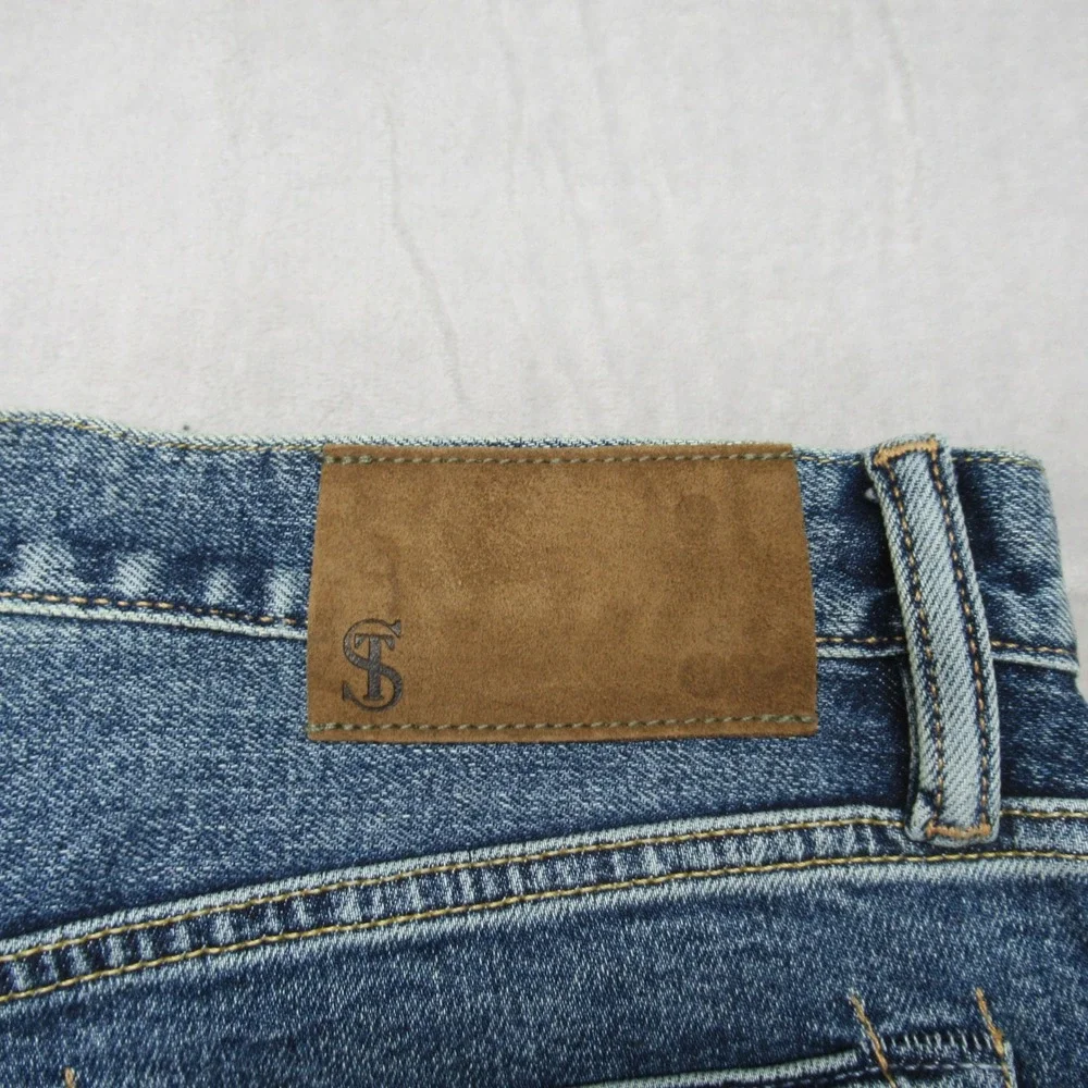 Todd Snyder Jeans Mens 32x29 Blue‎ Denim Stretch 5 Pocket Medium Wash Everyday